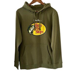 Bass Pro Shops NEW Men's Hoodie In Olive Green Size S